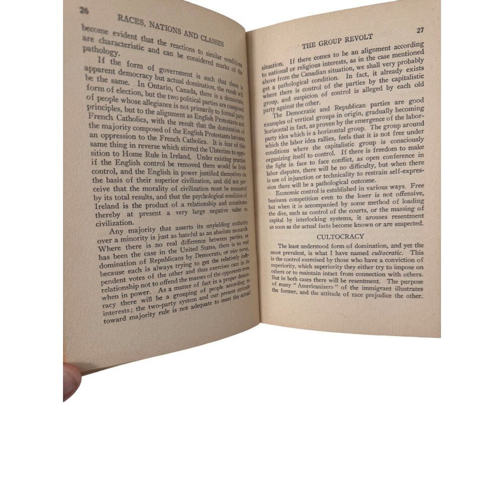 Races Nations And Classes Herbert Adolphus Miller PhD Lippincott 1924 sociology - Picture 15 of 16